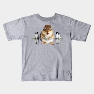 hamster deadlift Kids T-Shirt